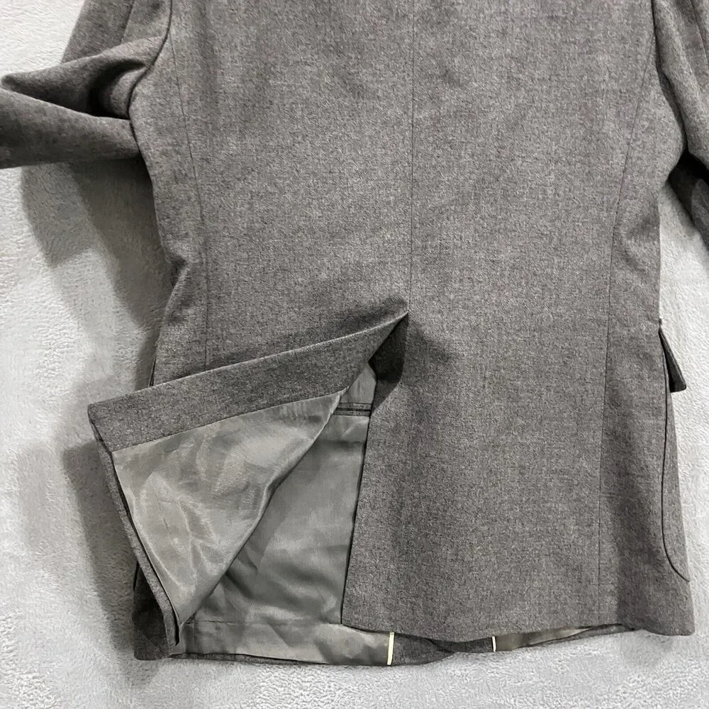 English Manor Blazer Jacket‎ Wool 42R Sport Coat 2 Buttons Suit VTG